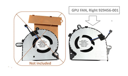 Compatible GPU Cooling Fan for HP 929456-001 NS85B00-16M03,NFB76A05H-001, FSFA17M