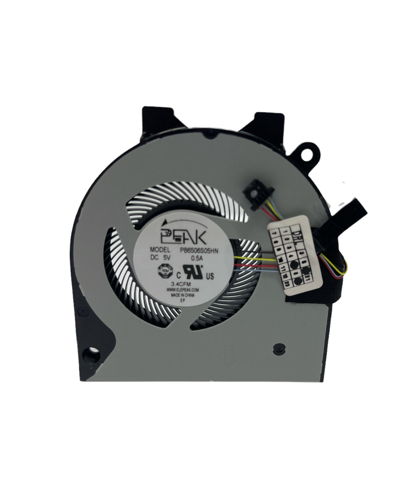 Compatible CPU Cooling Fan for Dell DFS5K121142620 PB6506S05HN 023.100DJ.0011 023.100DJ.0031 G0D3G 0G0D3G