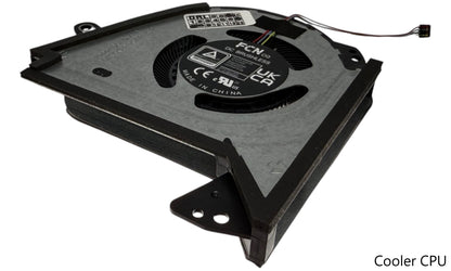 Compatible Cooling Fan Set CPU + GPU for Asus 13NR0800T03011, 13NR0800T04011 DQ5DC88G001, DQ5DC87G001