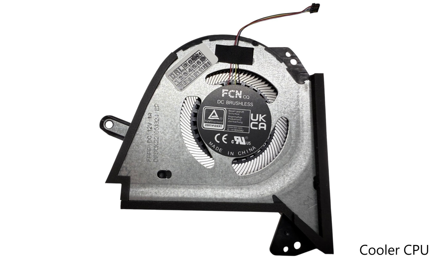 Compatible Cooling Fan Set CPU + GPU for Asus 13NR0800T03011, 13NR0800T04011 DQ5DC88G001, DQ5DC87G001