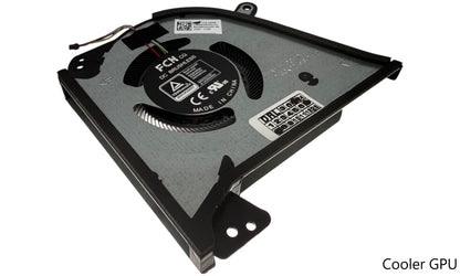 Compatible Cooling Fan Set CPU + GPU for Asus 13NR04J0T04211, 13NR04V0T01111, 6033B0093801 6033B0101901