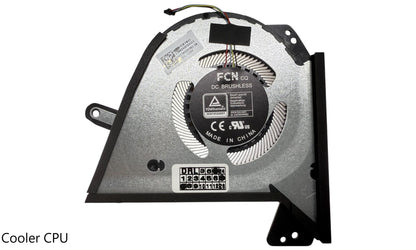 Compatible Cooling Fan Set CPU + GPU for Asus 13NR04J0T04211, 13NR04V0T01111, 6033B0093801 6033B0101901