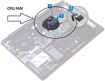 Compatible CPU Cooling Fan for Dell TJHF2 0TJHF2 DC28000KUF0