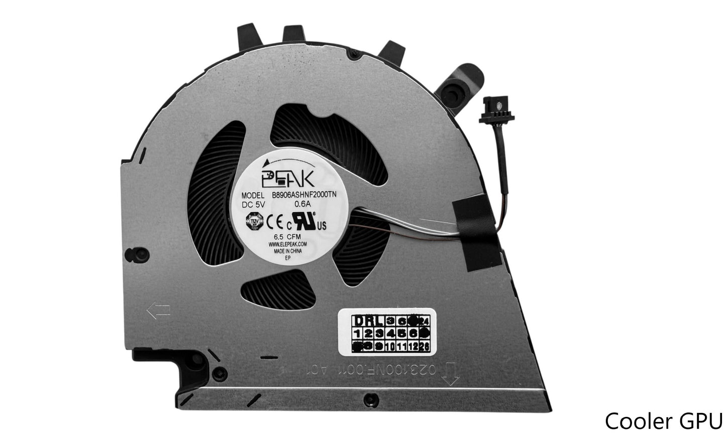 Compatible Cooling Fan Set CPU + GPU for Dell B8906ASHNF20000TN, 023.100NF.0011 B6506ASHNF20000TN, 023.100NG.0011 CNNWF 0CNNWF GJN2R 0GJN2R