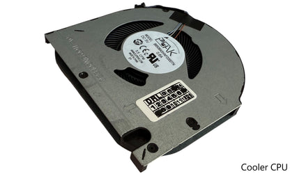 Compatible Cooling Fan Set CPU + GPU for Dell B8906ASHNF20000TN, 023.100NF.0011 B6506ASHNF20000TN, 023.100NG.0011 CNNWF 0CNNWF GJN2R 0GJN2R