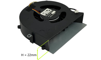 Compatible CPU/GPU Cooling Fan for MSI E33-0400870-MC2 E33-0800580-MC2 E33-0800580-MC20 E33-0800582-MC2 PABD19735BM PABD19735BM-N288 PABD19735BM-N322 PABD19735BM-N395 PABD19735BM-L PABD19735BM-R