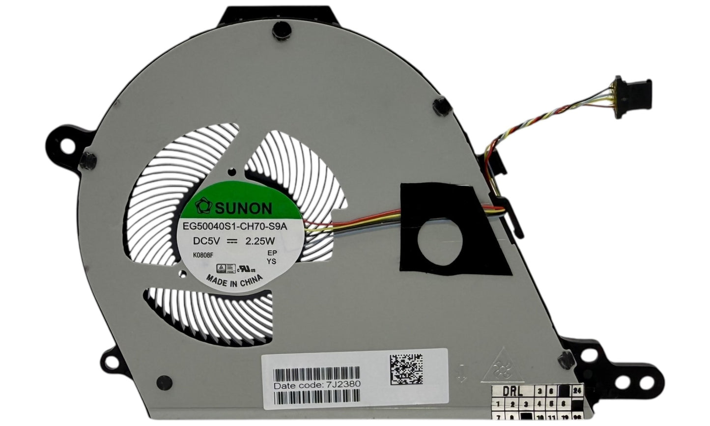 Compatible CPU Cooling Fan for HP EG50040S1-CH70-S9A, DC28000N5S0SUO3, L54807-001