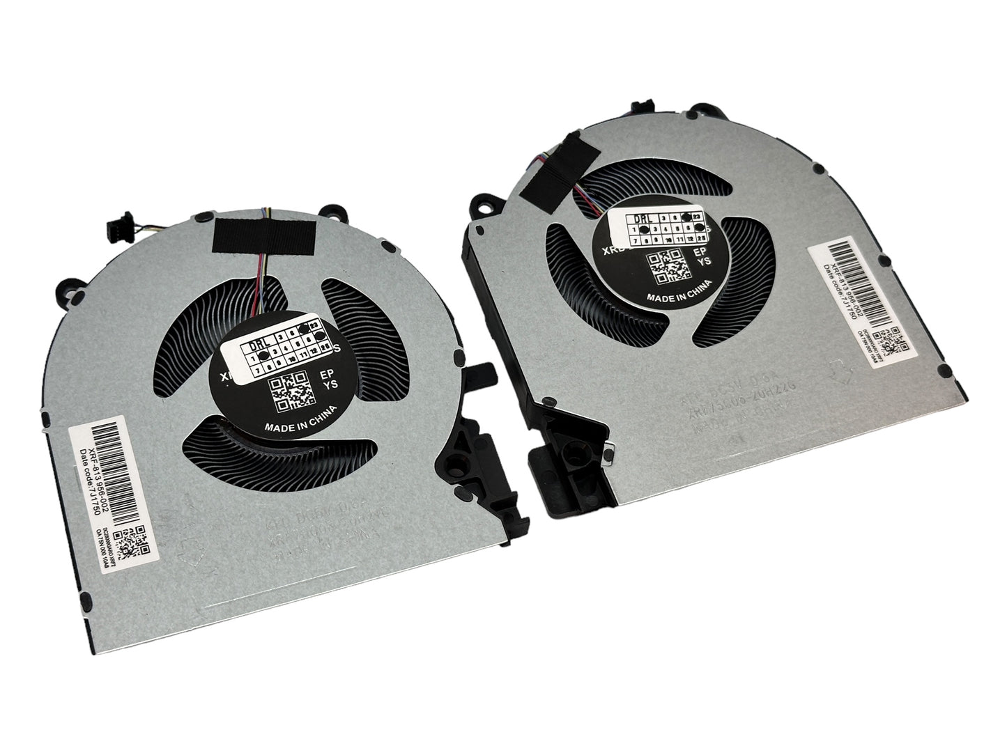 Compatible Cooling Fan Set CPU + GPU for HP M75722-001 M75720-001 EG75070S1-C710-S9A  EG75070S1-C700-S9A NS75C06-20H21C NS75C06-20H22C