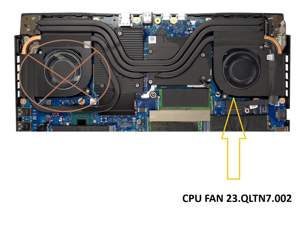 Compatible CPU Cooling Fan for Acer 23.QLTN7.002