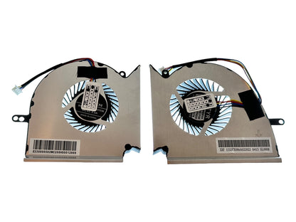Compatible Cooling Fan Set CPU + GPU for MSI PAAD06015SL-N417 PAAD06015SL-N414