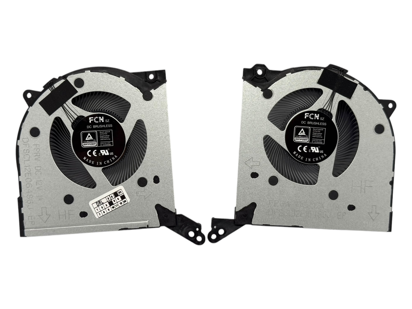 Compatible Cooling Fan Set CPU + GPU for Lenovo 5H40S20727 5H40S20728 5H40S20729 5H40S20730 5H40S20731 5H40S20732 5H40S20733 5H40S20734 5H40S20741 5H40S20742 5H40S20691 5H40S20692 5H40S20693 5H40S20694 DFSCL12E06486J-FPRV